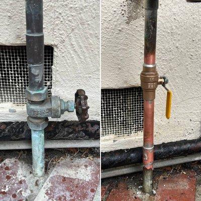 Plumbers / Plumbing / Main Shut Off Valve / Replace Main Shut Off Valve / Repair Main Shut Off Valve / Palo Alto