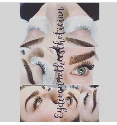 Full set of lash extensions