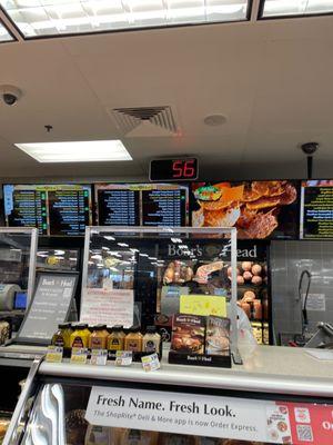 Deli counter