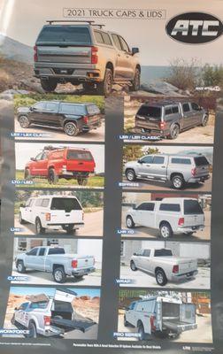 We are Distributors of ARE and ATC Truck Toppers. Call today!