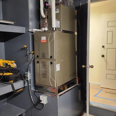 New Furnace installation