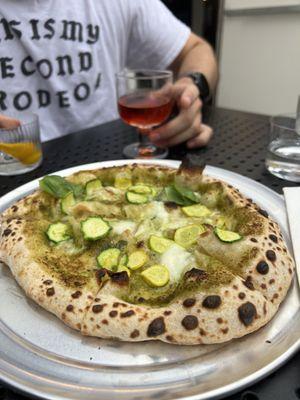 Seasonal Summer Squash Pizza