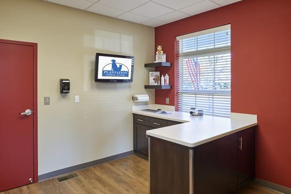 One of our welcoming exam rooms!