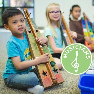 Your early elementary student prepares for formal music lessons.