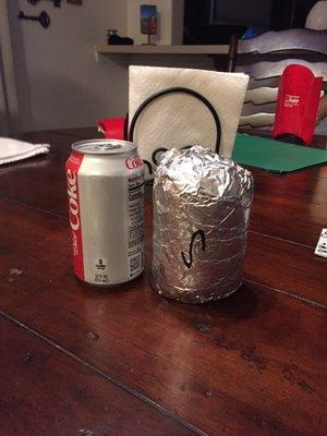 Smaller than a can of Coke!