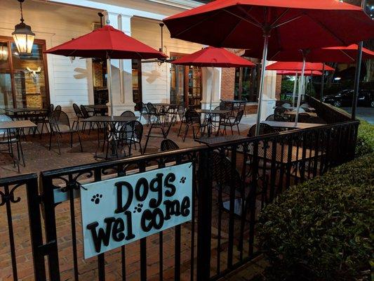 Stockyard Burgers & Bones patio. Photo taken February 1, 2019.