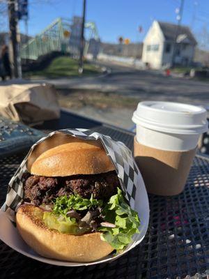 veggie burger