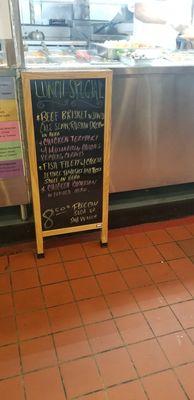 Lunch specials