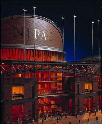 Architectural model of New Jersey Performing Arts Center