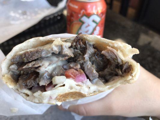 Meat shawarma