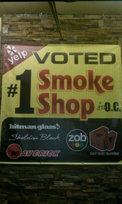 Voted #1 Smoke Shop in OC!