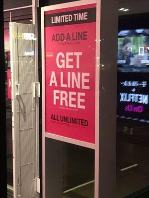 Chas loves free lines!!!