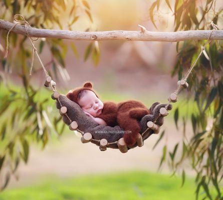 outdoor newborn photography, San Diego newborn photographer