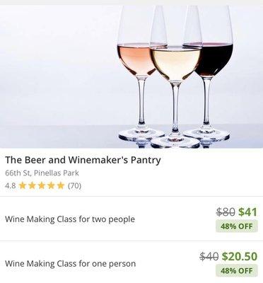 Groupon Savings