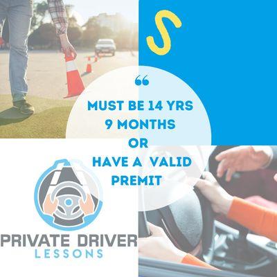 Private Driver Lessons Driving School Now offering Segment 1&2.         Sign up today www.privatedriverlessons.com