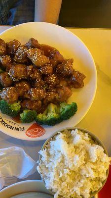 Sesame chicken