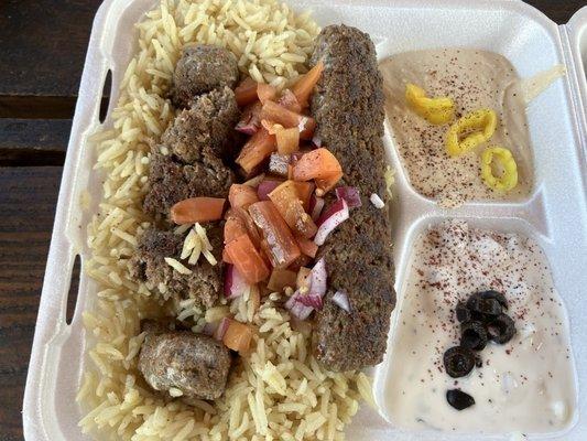 Kabob plate