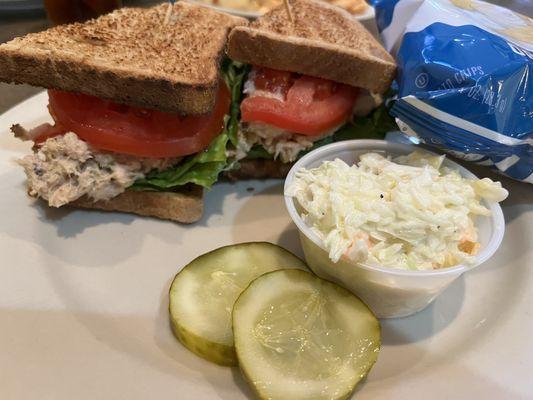 Chicken Salad on Toast