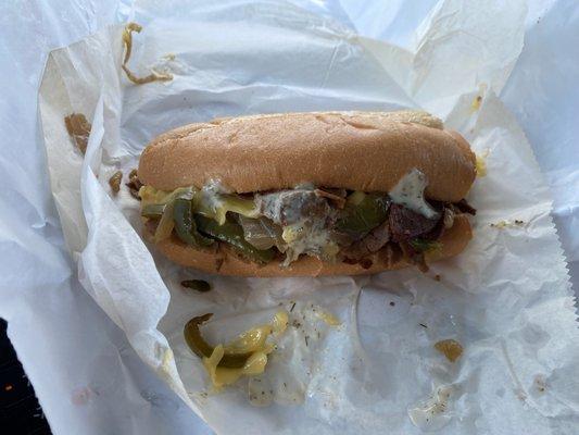 Philly steak n cheese