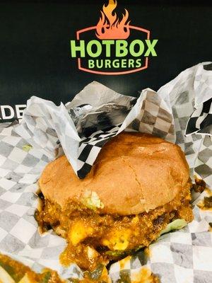 Chili cheeseburger, $5.75