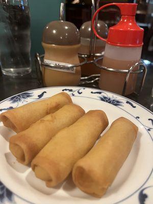 Vegetable Spring Rolls (4)