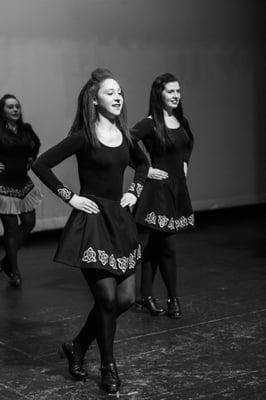 Kelly Irish Dancers perform at the Stadium Theatre Performing Arts Centre.