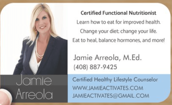 Business Card. Life. Health. Nutrition. Education. Mindset. Wrap around services for improved lifestyle choice and habit change.