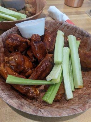 Barbeque wings