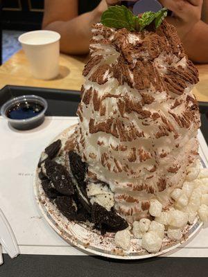 Oreo Tiramisu Shaved Ice