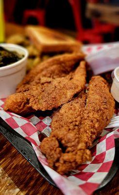 Fried catfish platter.. cooked to perfection