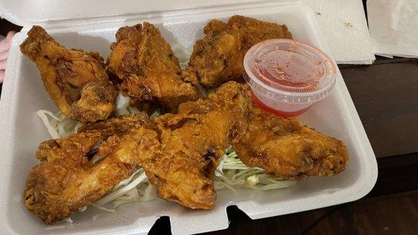 Fried chicken appetizers