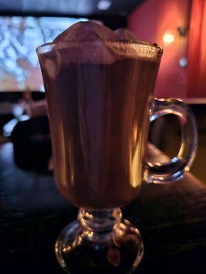 Spiked hot cocoa