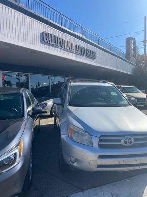 Front of their dealership