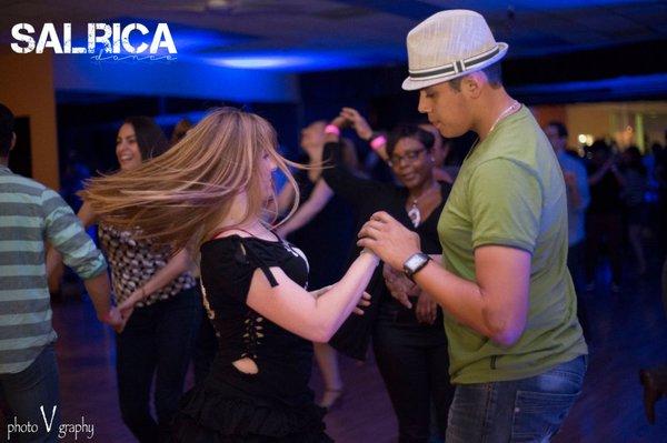 Salrica hosts social dance events every first and third Saturday of the month! http://www.facebook.com/salricadancestudio