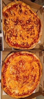 Pepperoni and plain