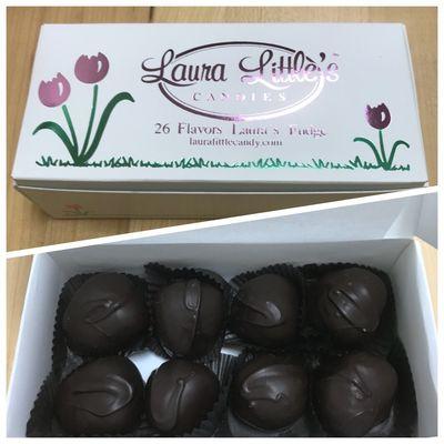 Love the dark chocolate covered strawberries. I am lucky to get this from friends. They are very good.