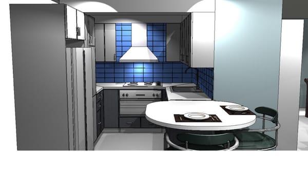 Look at your future kitchen in 3D