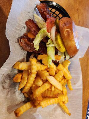 The big bacon cheese burger