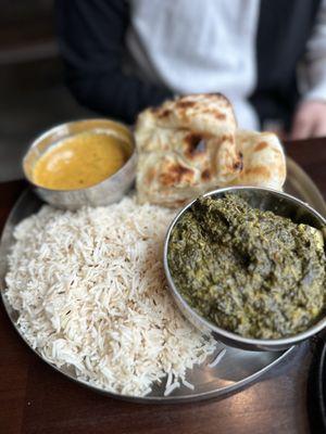 Saag paneer