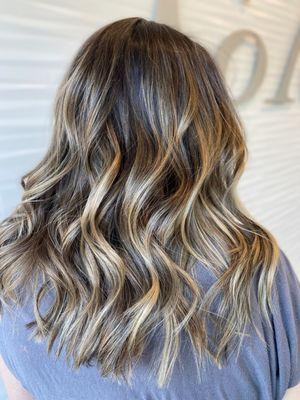 Adding in lowlights (darker pieces) is the perfect way to head into the fall and winter seasons without going to dark.