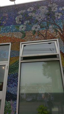 Beautiful mosaic front