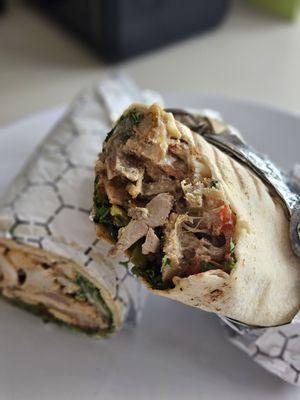 Chicken Shwarma Wrap