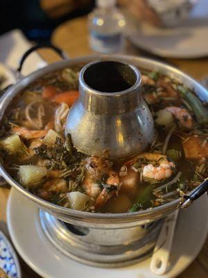 Canh chua... Vietnamese Sour Soup with shrimp