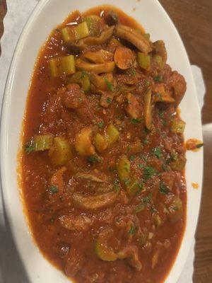 Chicken Breast a la Cacciatore