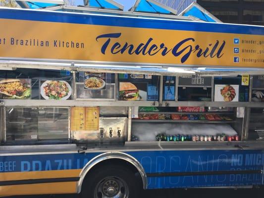 Tender grill truck