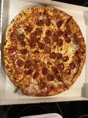 Large pepperoni