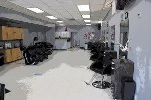 Clean and modern salon