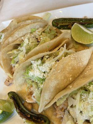 Chicken tacos