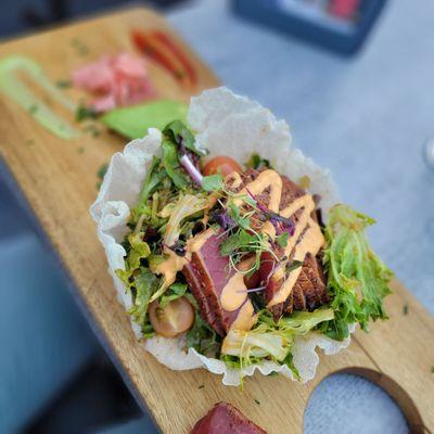 Seared Ahi Tuna Taco