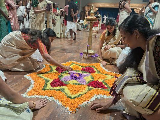 Onam celebrations by Kerala Brahim community